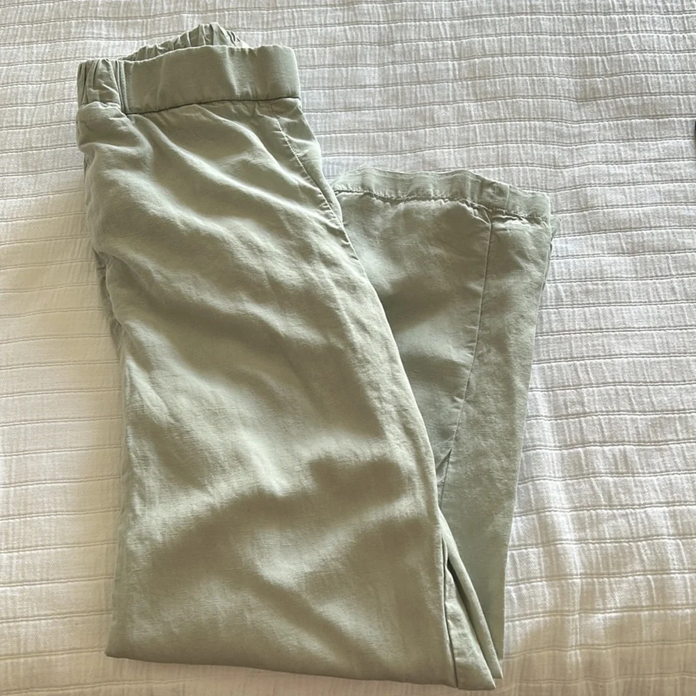 COS Mint Green Linen Trousers - Picture 5 of 13